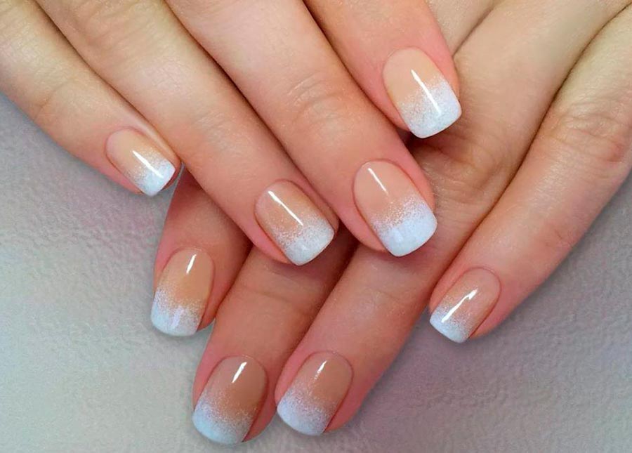 Ombre for short nails