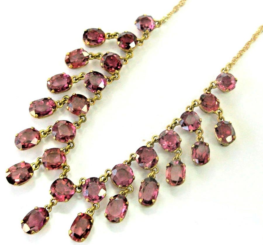 Spinel necklace