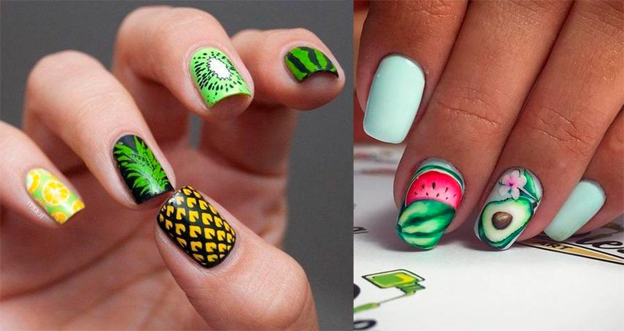 Fruit nail design