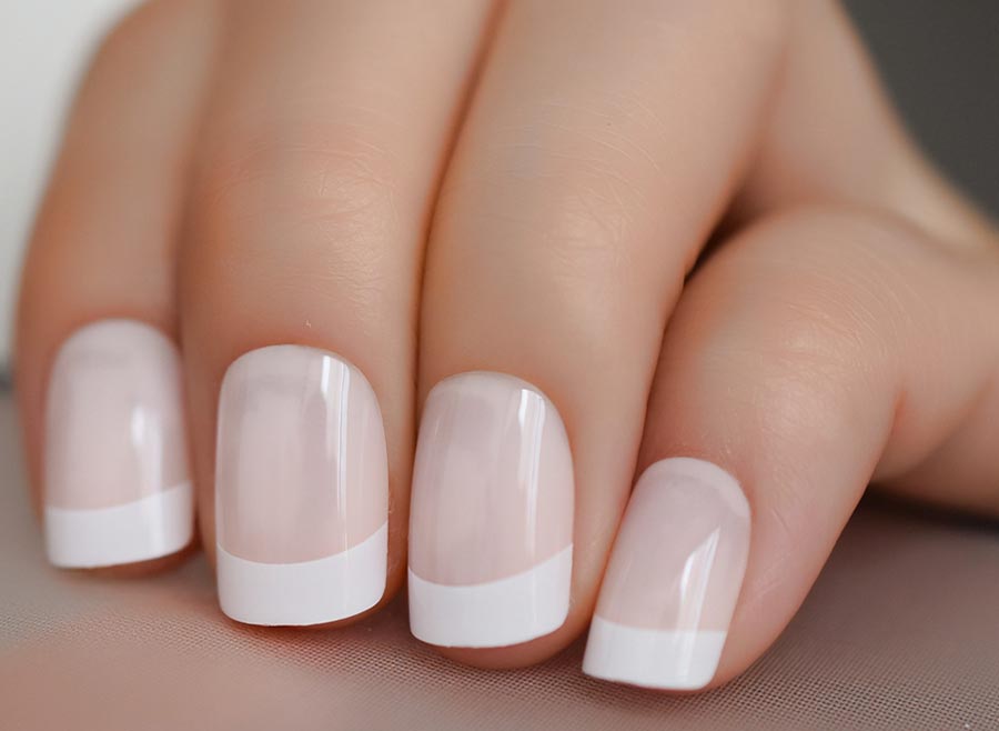 White French manicure