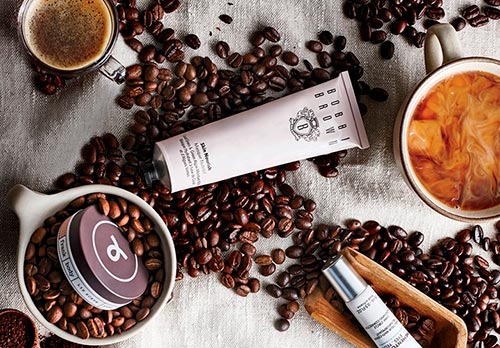 How does coffee affect beauty and are caffeinated cosmetics effective?