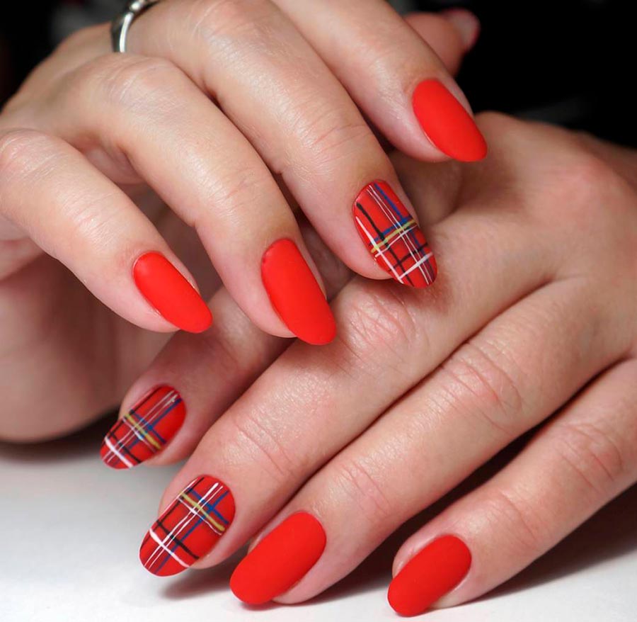 Graphic manicure