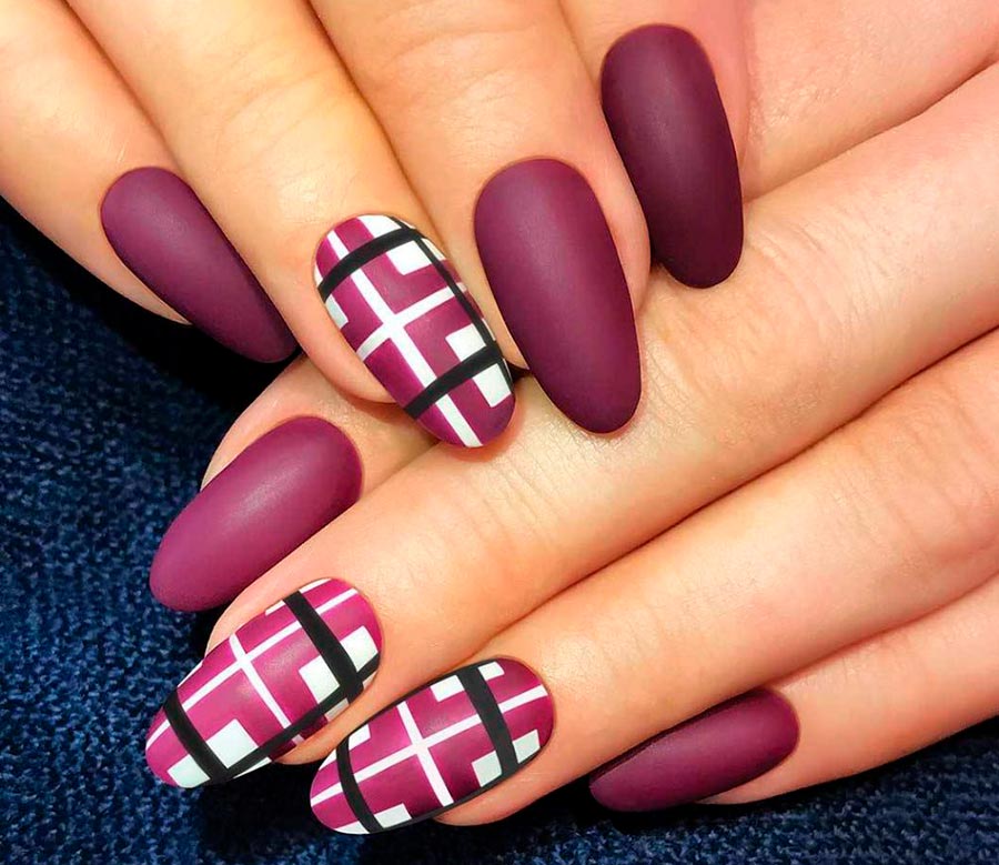 Graphic manicure