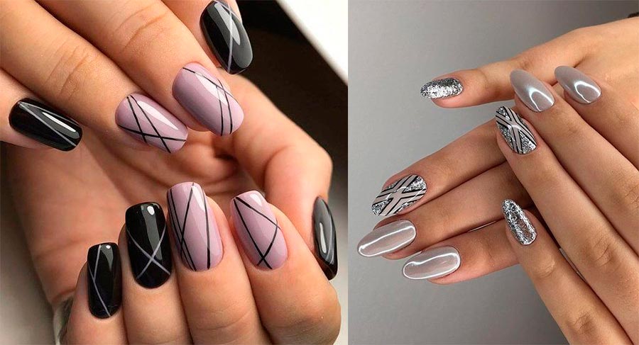 Graphic manicure