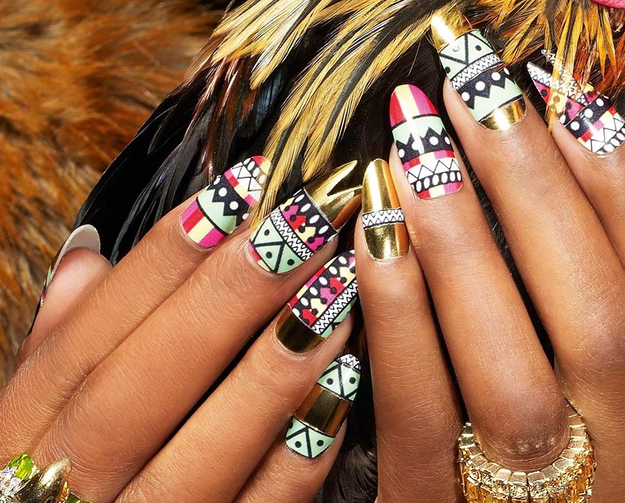 Geometry in manicure