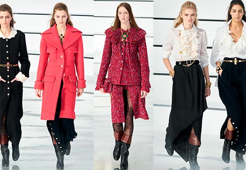 Fashionable looks for fall and winter 2024-2025 from Chanel