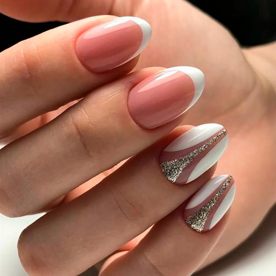 French wedding manicure