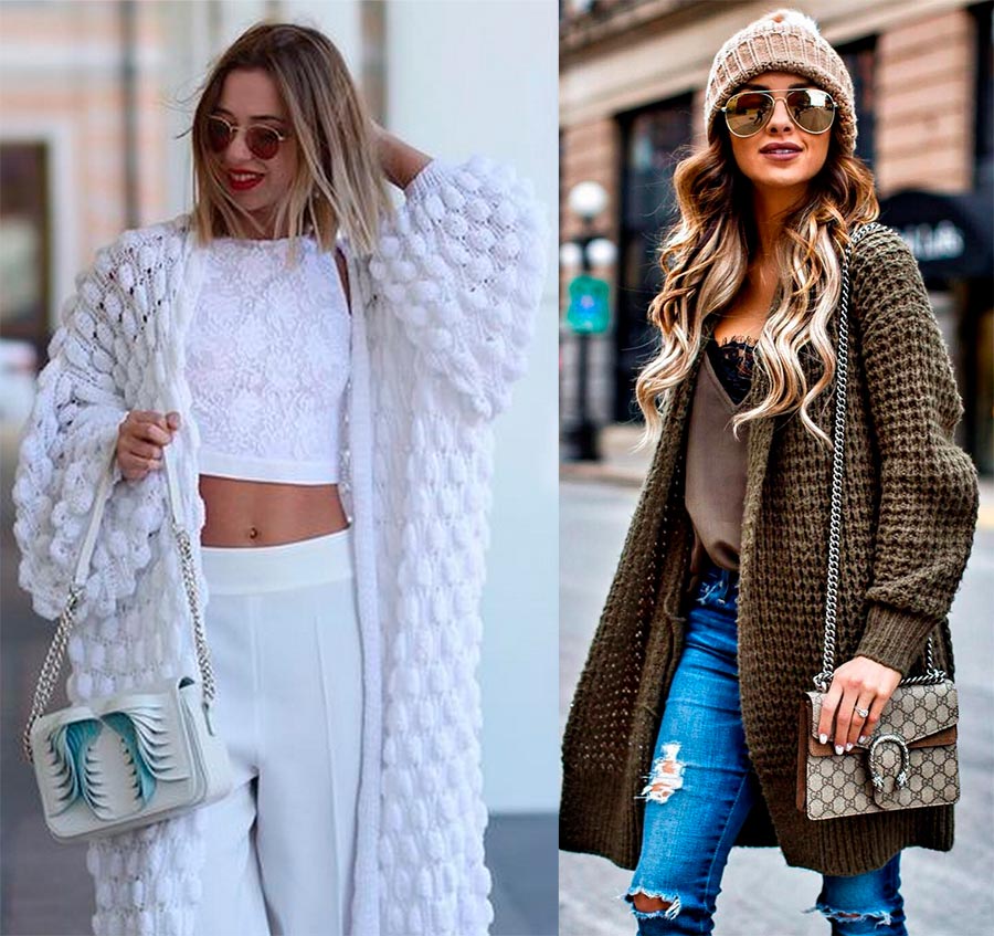 Fashionable cardigans fall-winter