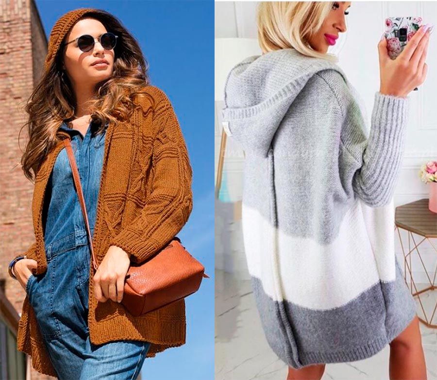 Fashionable cardigans fall-winter