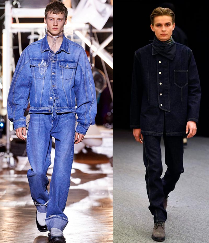 Total jeans in men's fashion