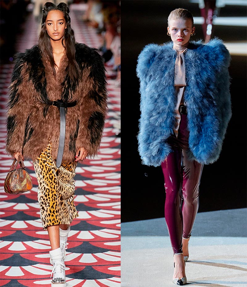 Women's fur coats 2024-2025