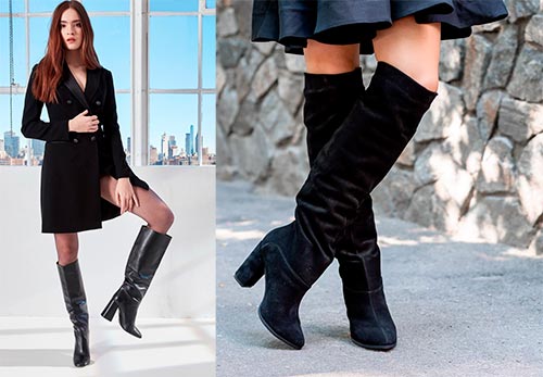 Fashionable high boots fall-winter 2024-2025