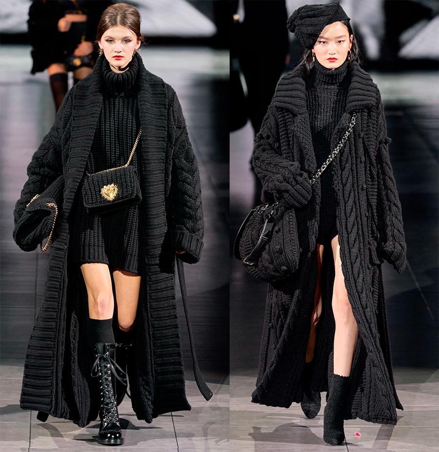 Knitted coats 2024-2025