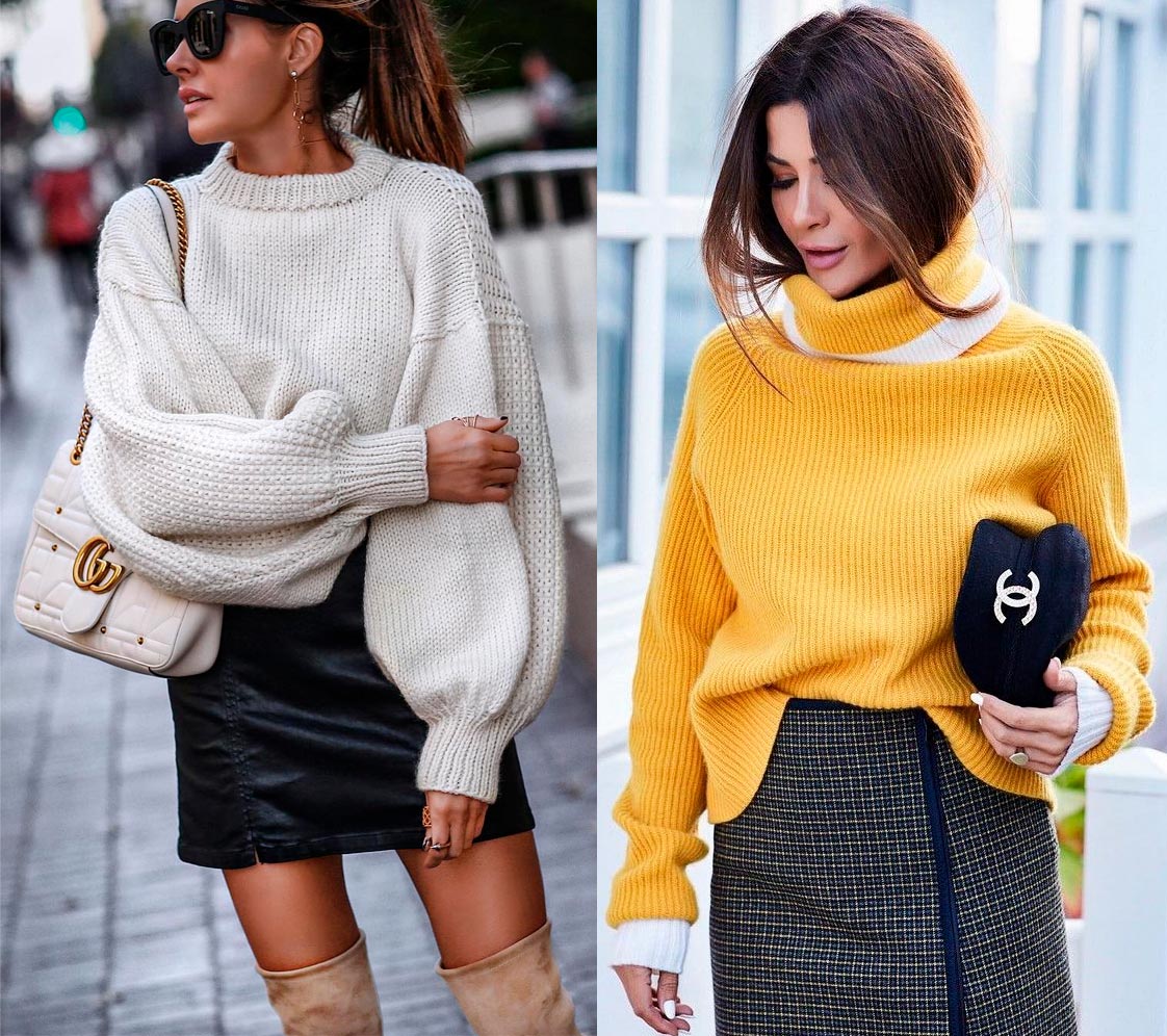 Oversized sweaters