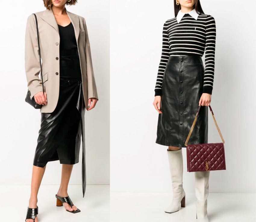 Leather skirts 2024-2025