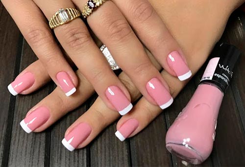 Pink manicure: interesting ideas and novelties