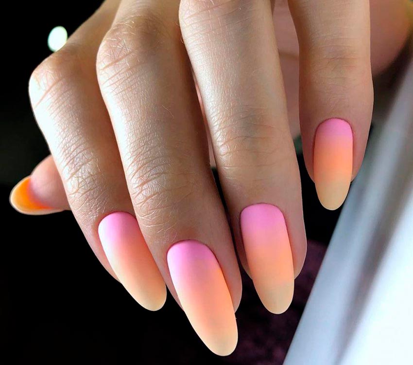 Pink ombre