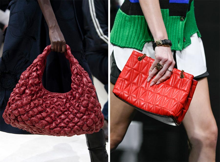 Quilted handbags