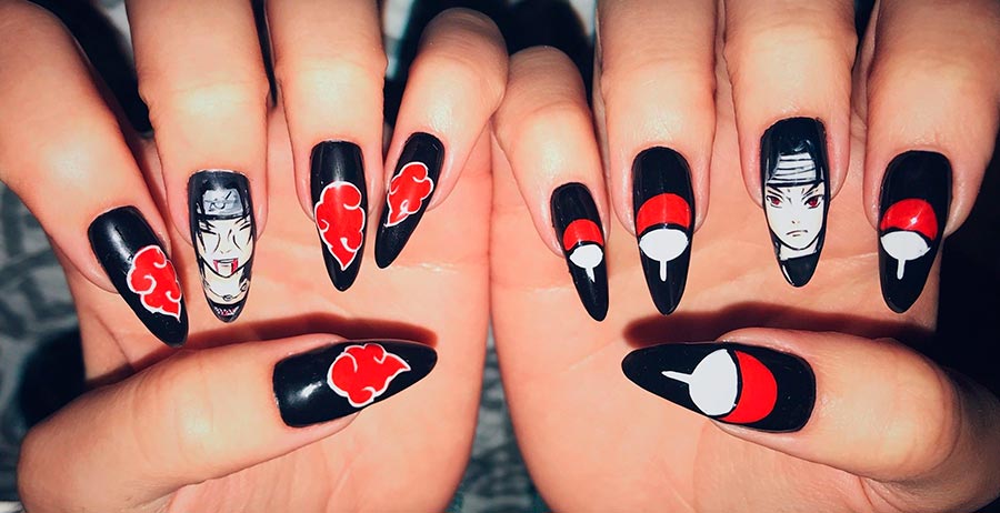 anime style nail designs