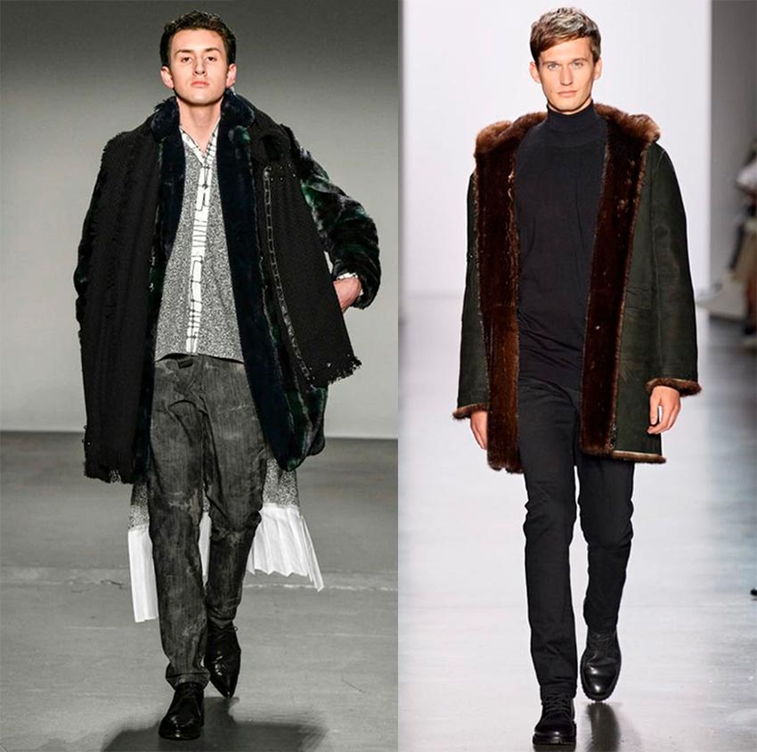 Men's sheepskin coats