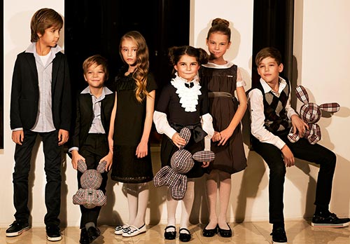 Capsule school wardrobe for boys and girls