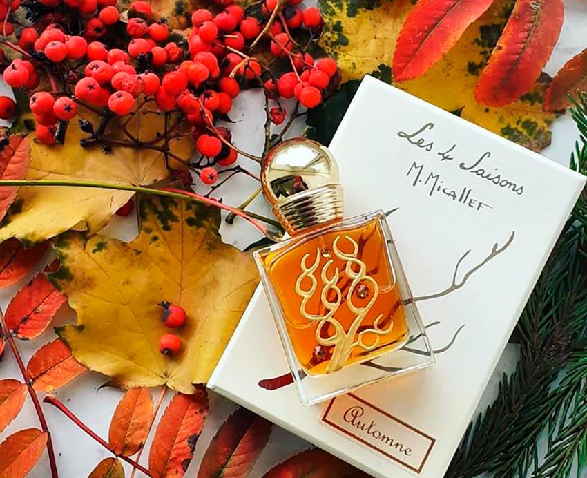 Women's perfume for autumn