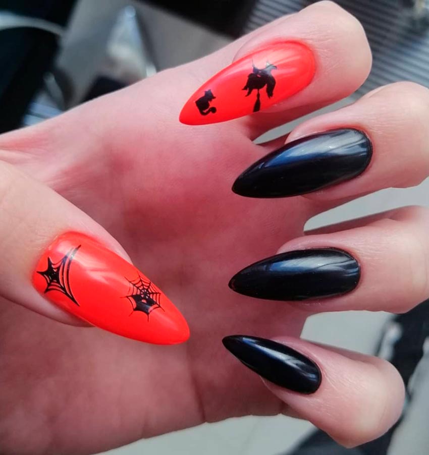 Manicure stilettos