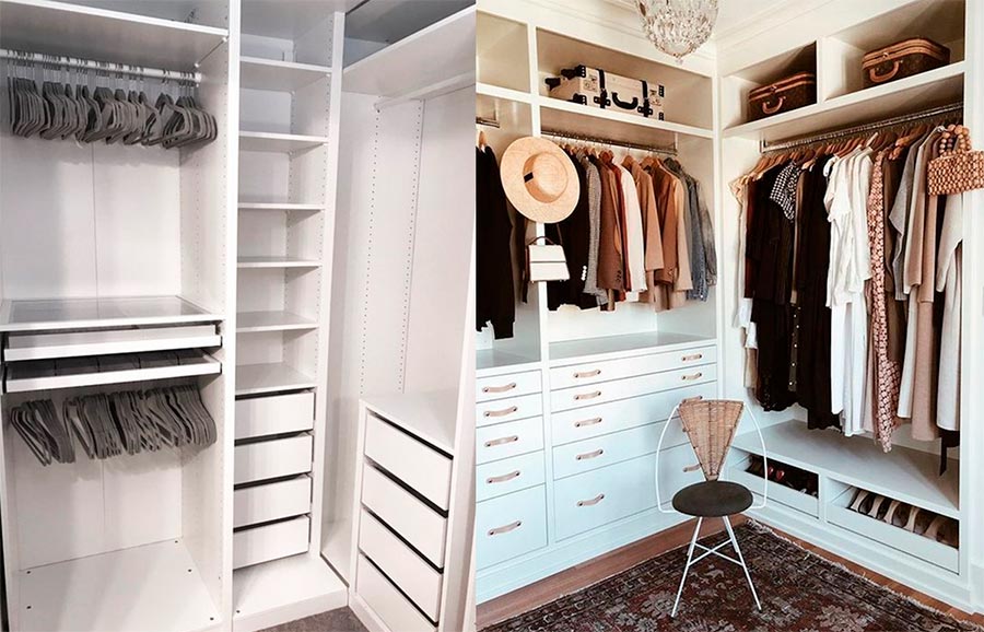 How to disassemble your wardrobe