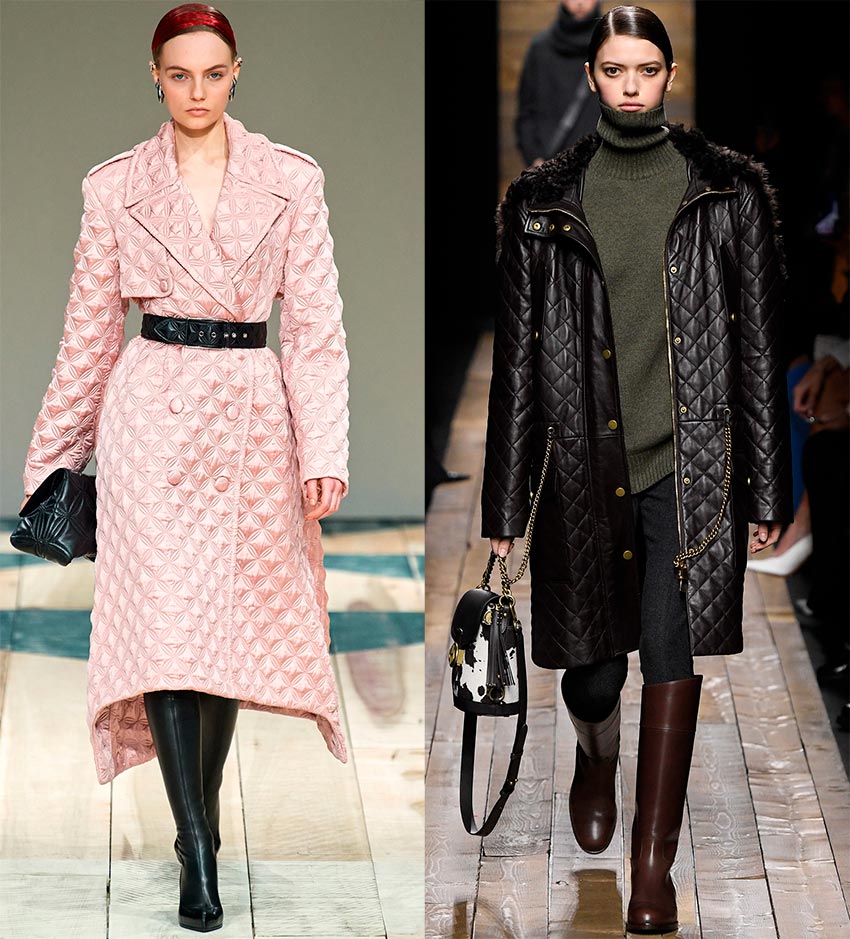 Quilted coats