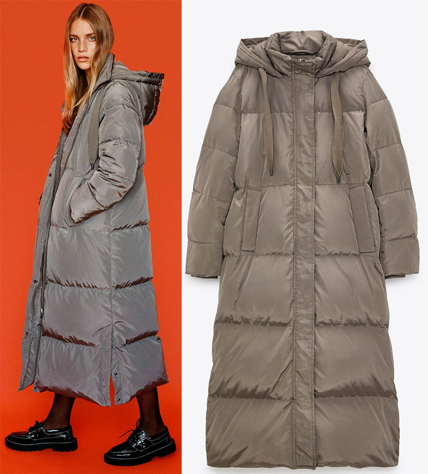 Long winter down jackets