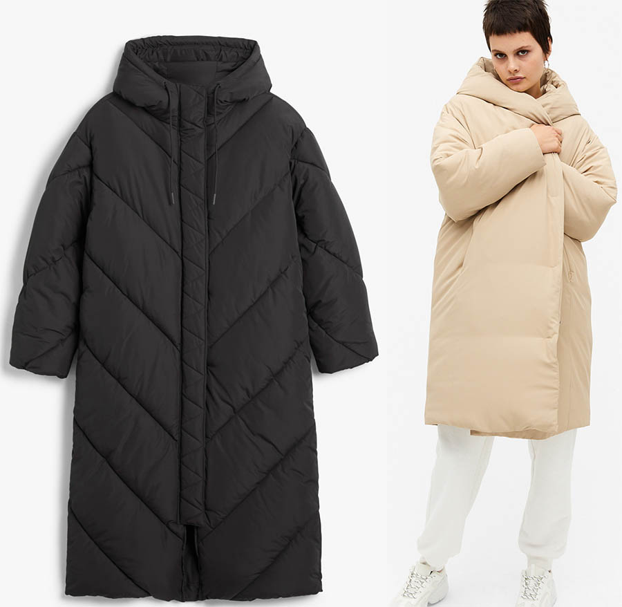 Fashionable women's down jackets