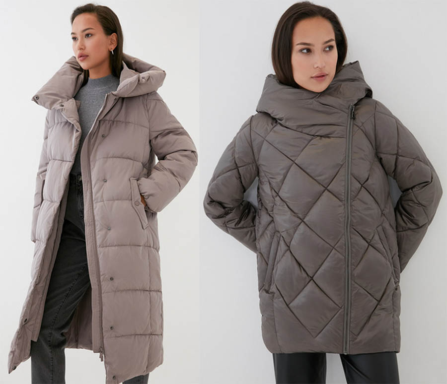 Fashionable women's down jackets