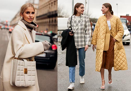 Bright and stylish components of a winter wardrobe