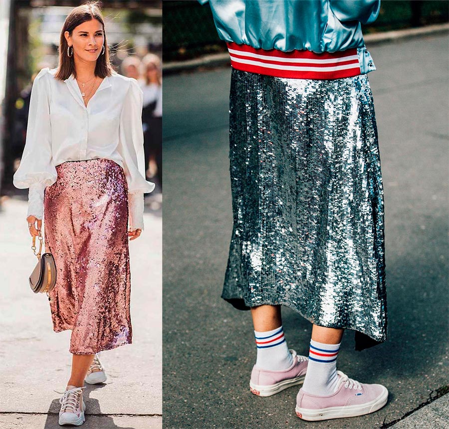 Sequins in everyday looks