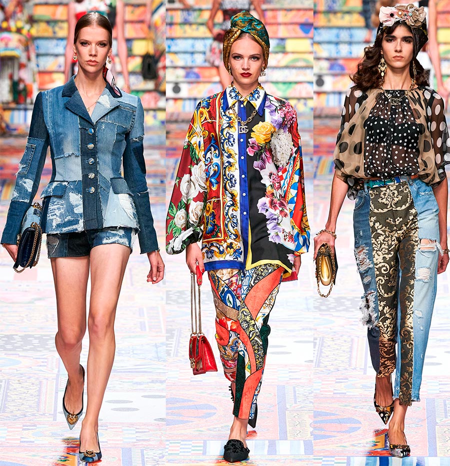 Italian fashion spring-summer 2024 by Dolce & Gabbana