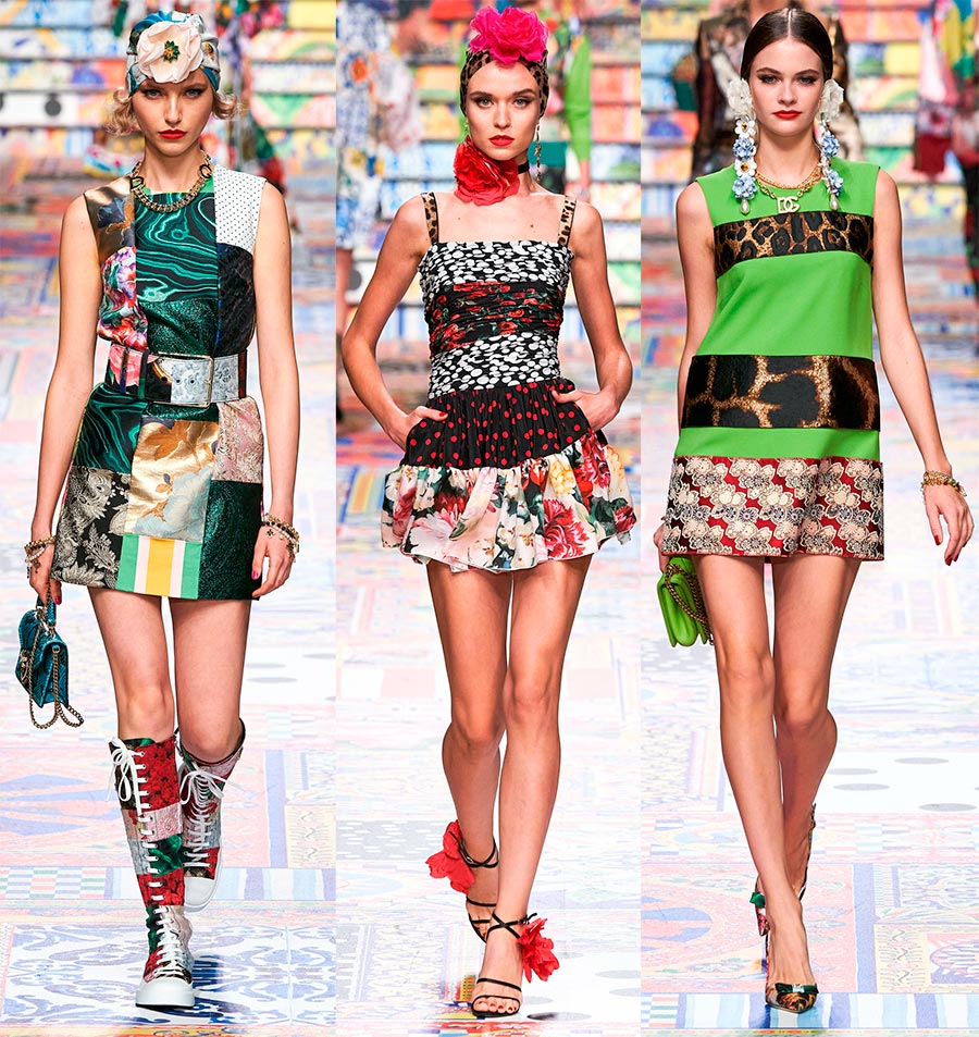 Dolce Gabbana Mini Dresses