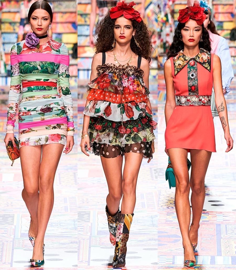 Dolce Gabbana Mini Dresses