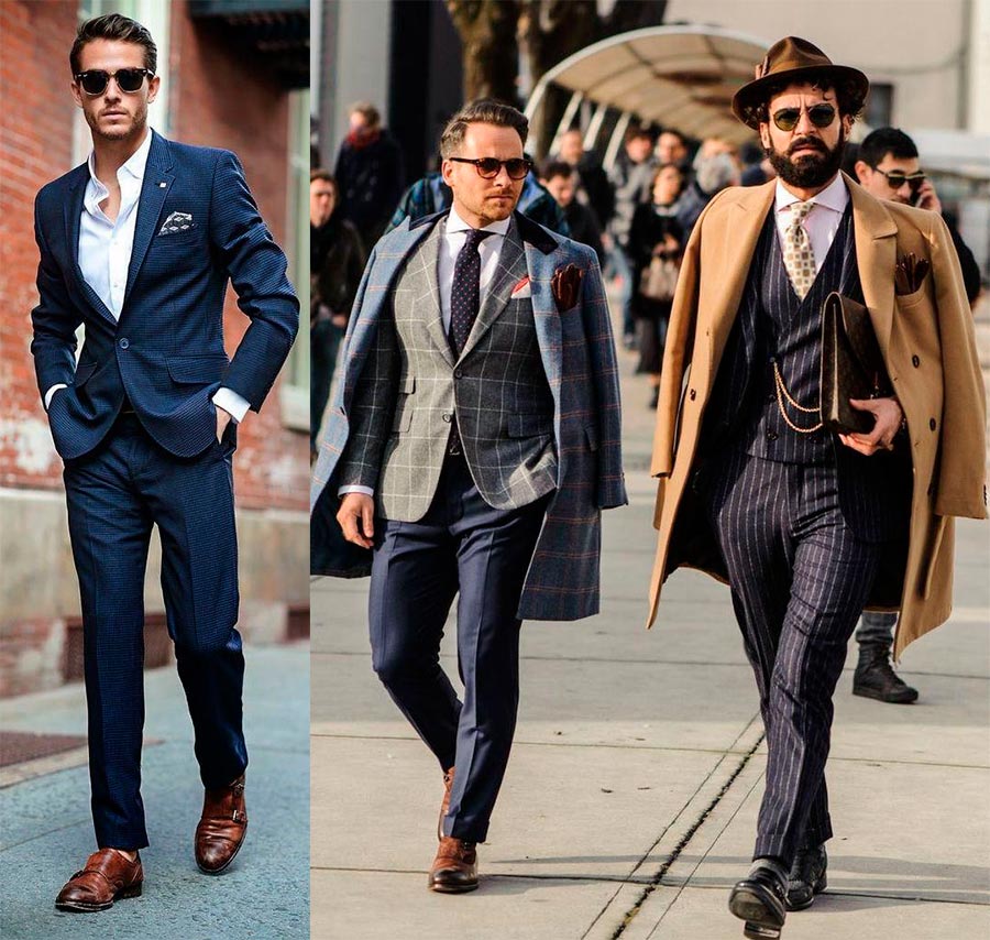 Rules for the selection of a men's suit