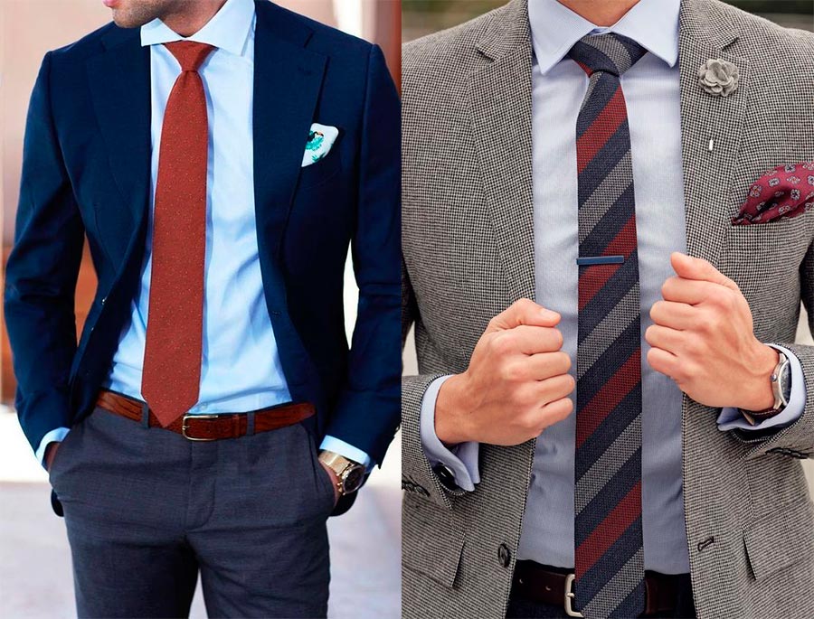 Tie for a man's suit