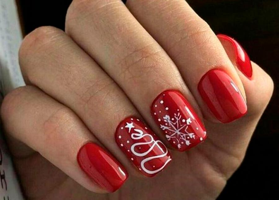 Festive manicure