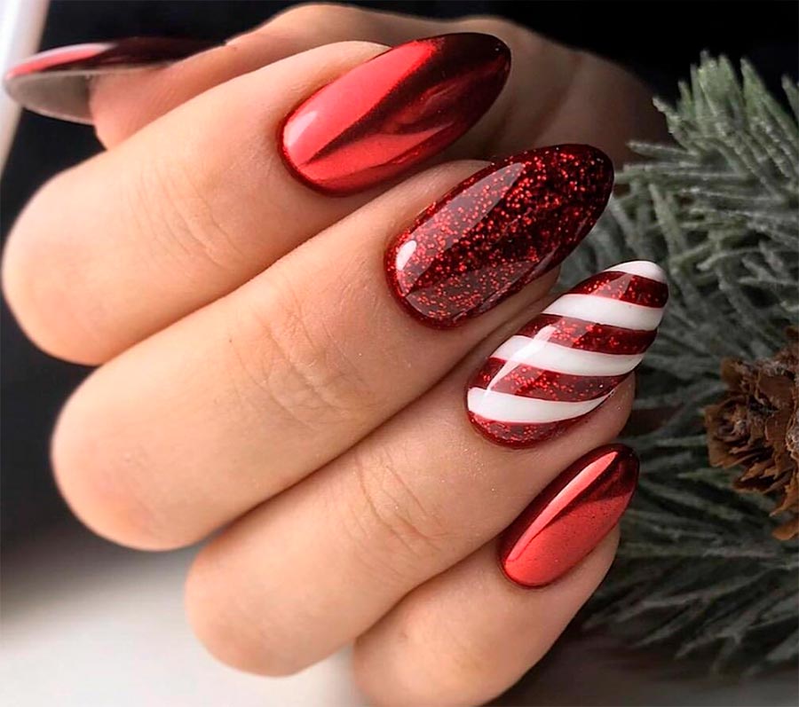 Festive manicure