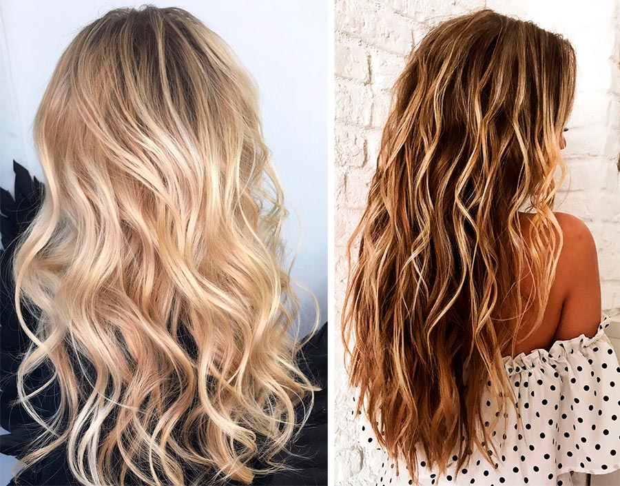 Hairstyle light waves