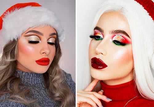 New Year's makeup 2024: the best options and bright ideas