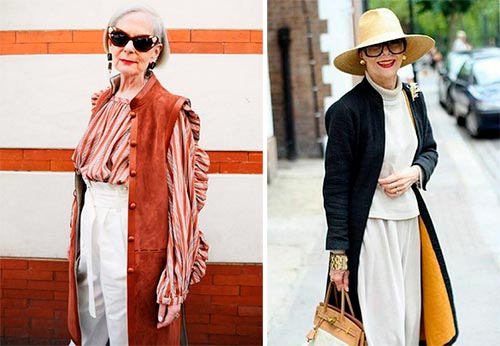 How stylish grandmothers dress: inspiring examples