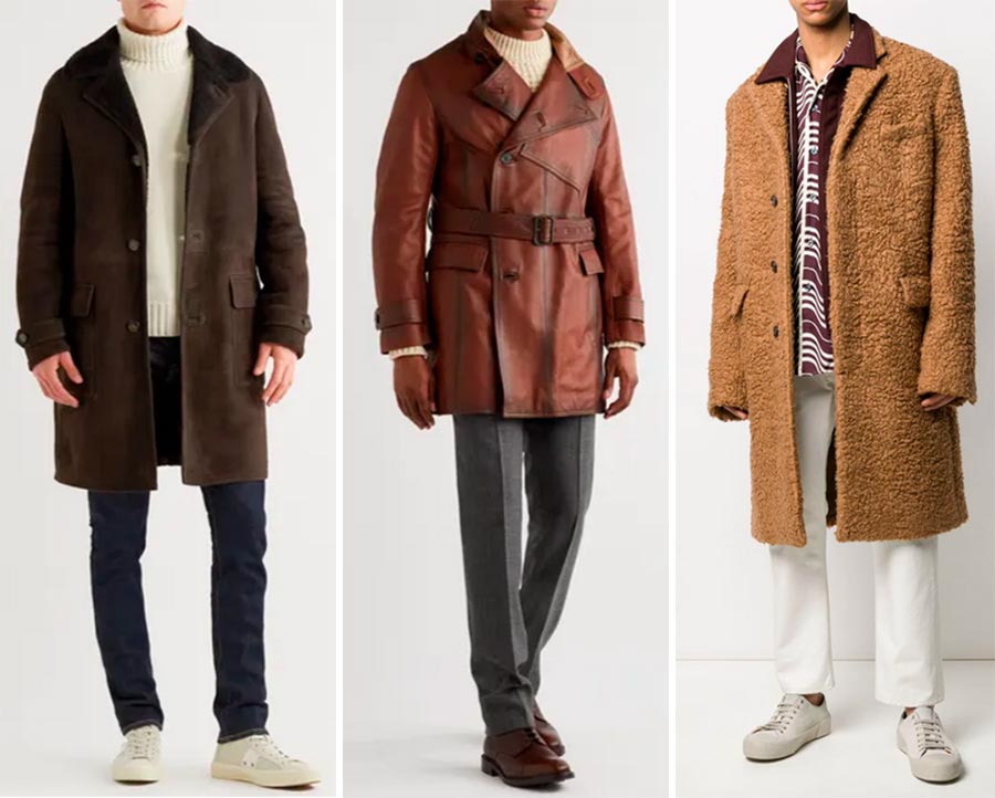 Men's sheepskin coats