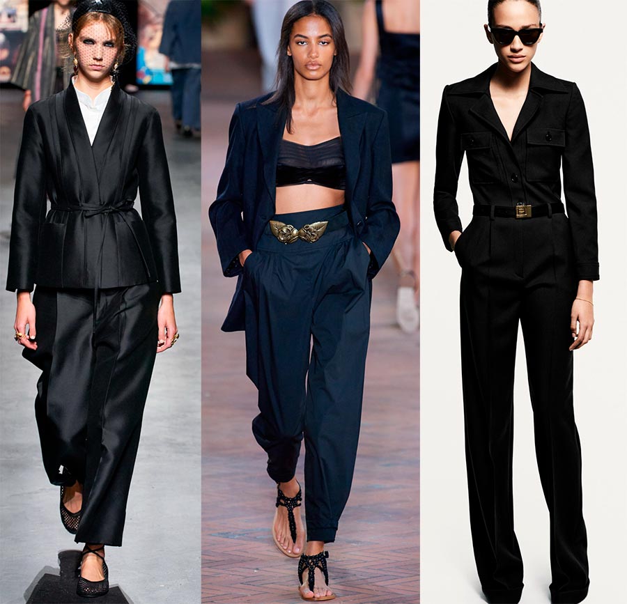 Black women's suits