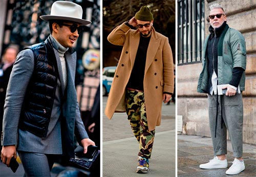 Layering in clothes for men: style rules