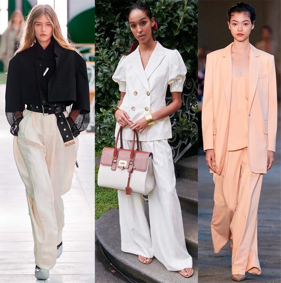 Trousers for spring-summer