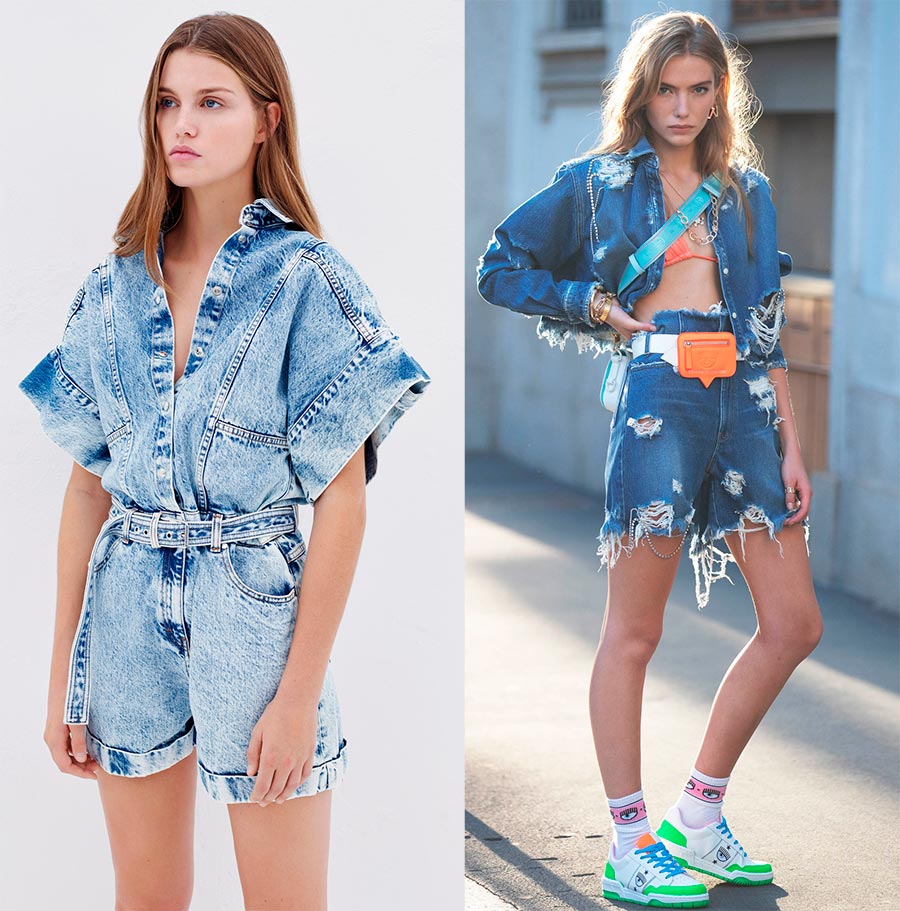 Denim in fashion