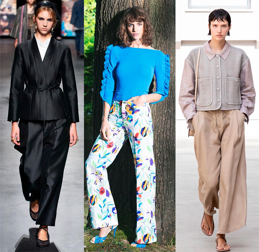 Shoes for wide leg pants